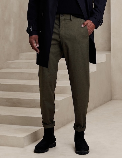 PANTALON BANANA 75, 30-32, VERDE OLIVO