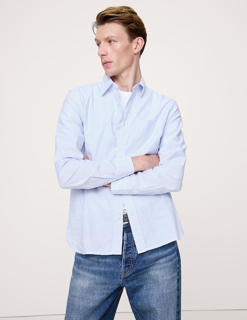 Imagen de producto CAMISA BANANA 761614B, XCH, AZUL CLARO