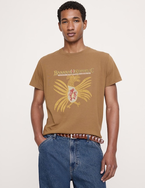 Imagen de producto Playera cuello redondo para hombre