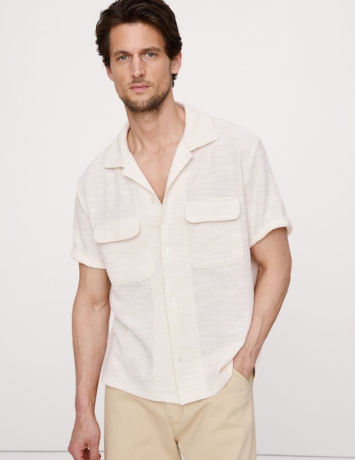 CAMISA BANANA 865352, M, NATURAL