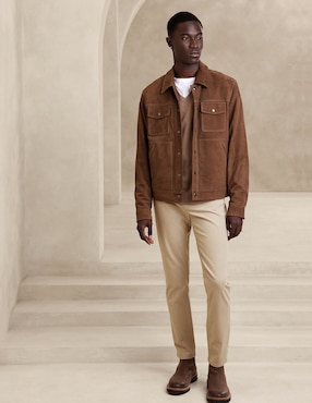 Jeans skinny lavado obscuro para hombre