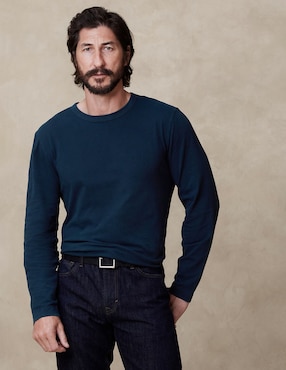 Playera cuello redondo para hombre