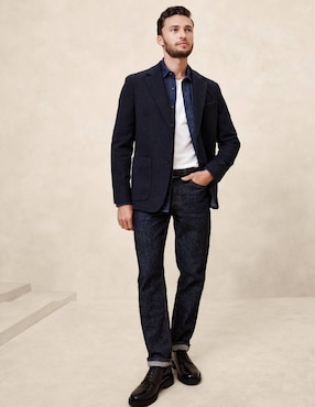 Saco Business Casual Para Hombre