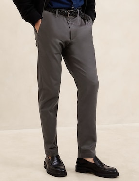 Pantalón Slim De Algodón Para Hombre