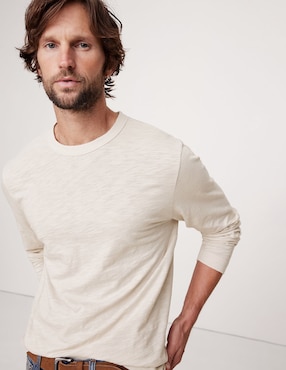 Playera cuello redondo para hombre