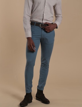 Pantalón Skinny De Algodón Para Hombre