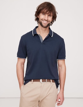 Playera tipo polo para hombre