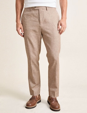 Pantalón straight Banana Republic de algodón para hombre
