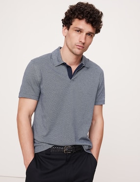 Playera tipo polo para hombre