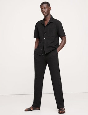 Pantalón slim Banana Republic de algodón para hombre