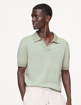 Playera tipo polo para hombre