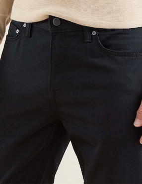 Pantalón business casual slim de algodón para hombre