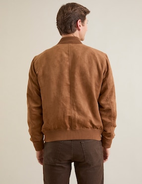 Chamarra bomber con bolsillos para hombre