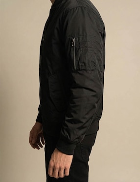 Chamarra bomber con bolsillos para hombre