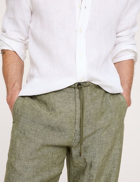 Pantalón relaxed baggy de algodón para hombre