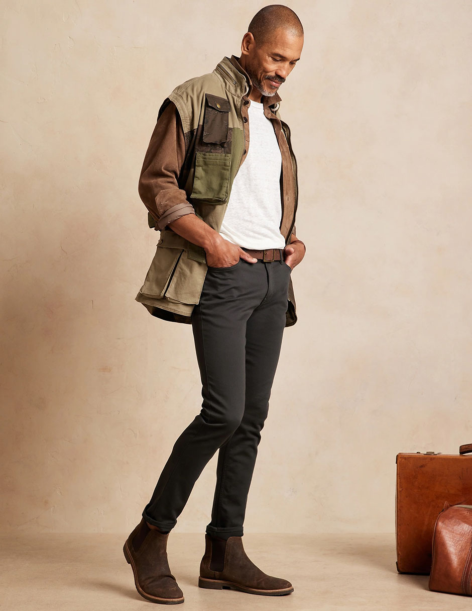 Jeans skinny para hombre 1