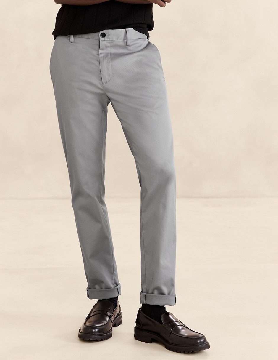 Pantalón skinny de algodón para hombre Banana Republic