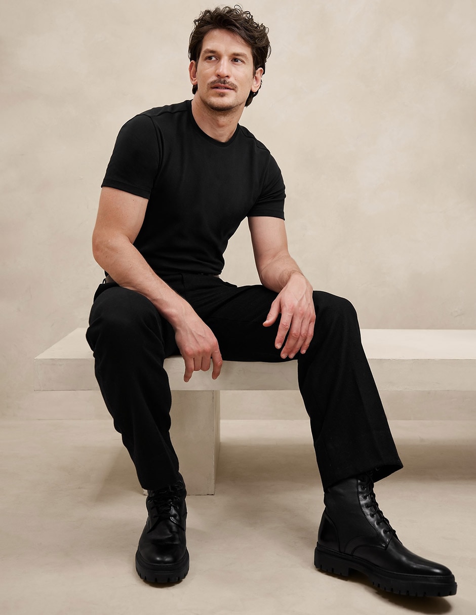 Playera cuello redondo para hombre