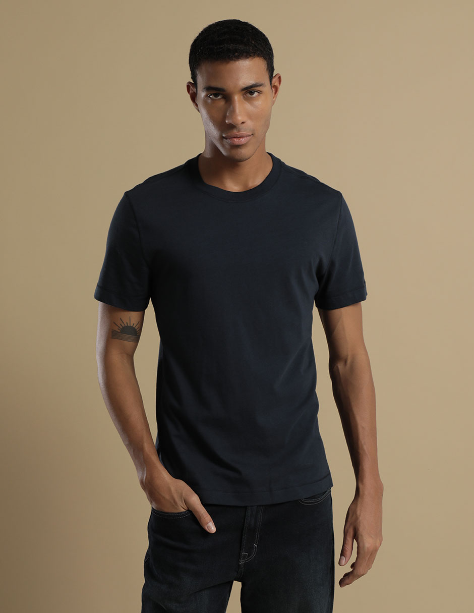 Playera cuello redondo para hombre