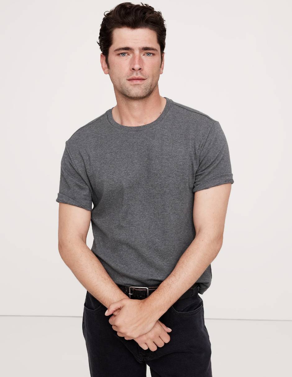 Playera cuello redondo para hombre