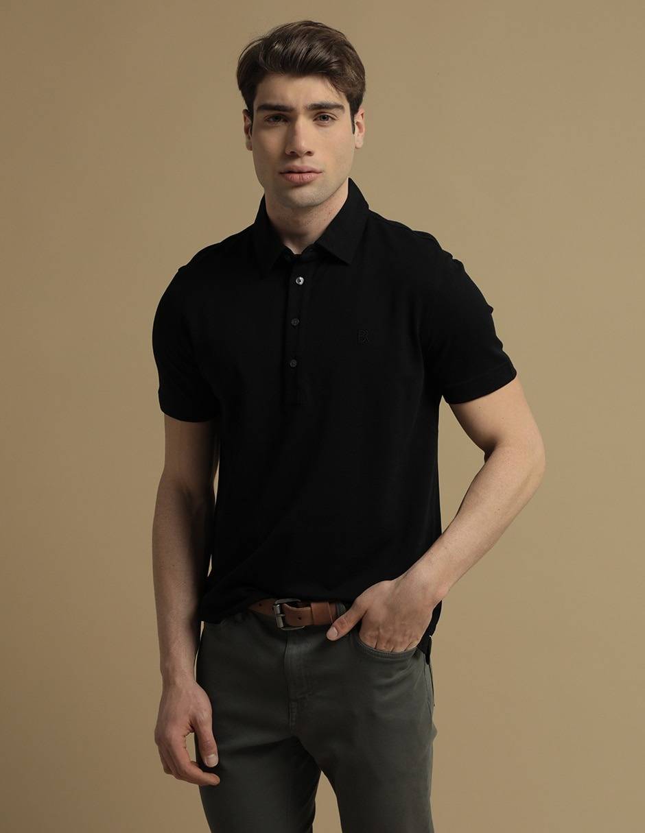 Playera tipo polo para hombre