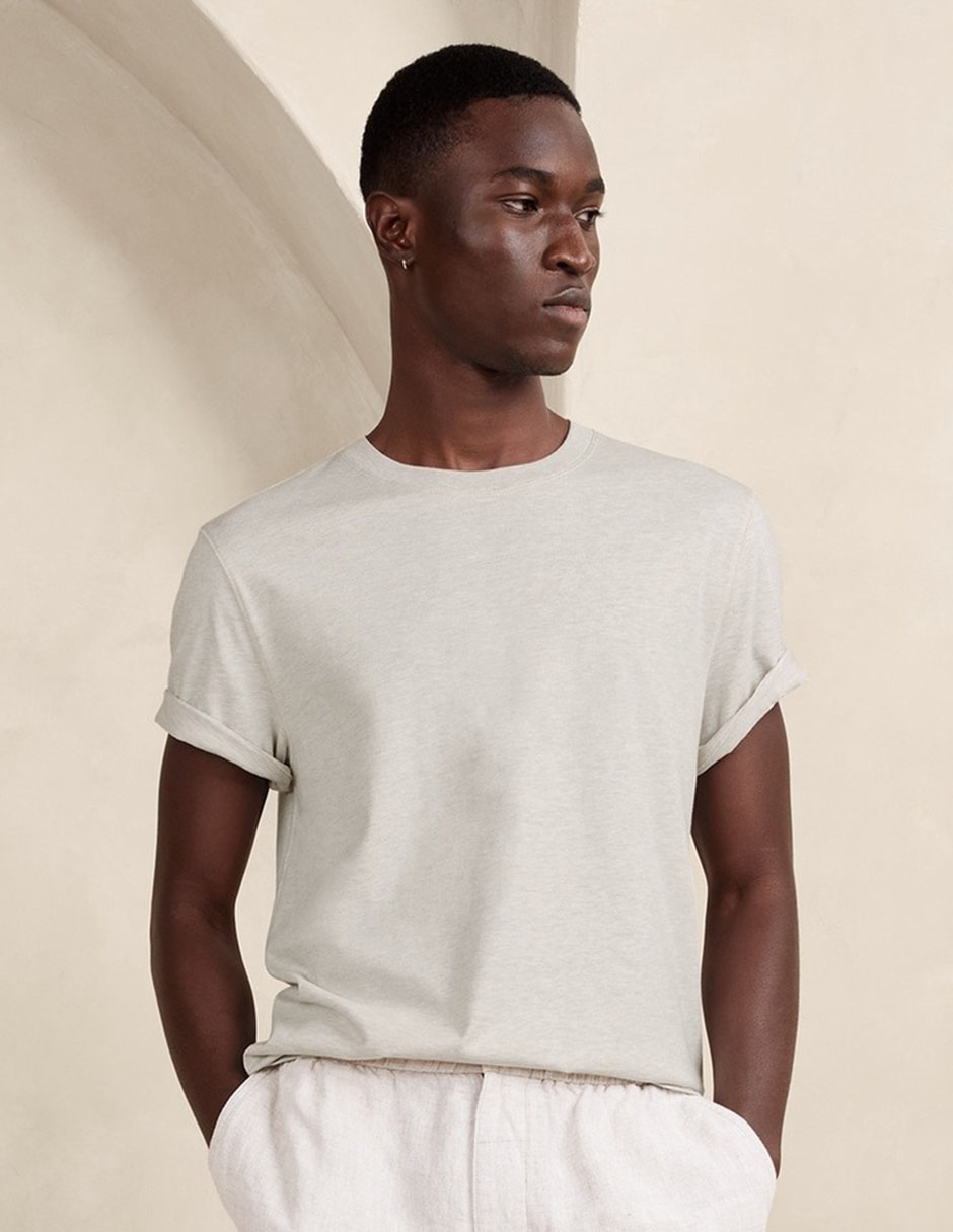 Playera cuello redondo para hombre Playera cuello redondo para hombre