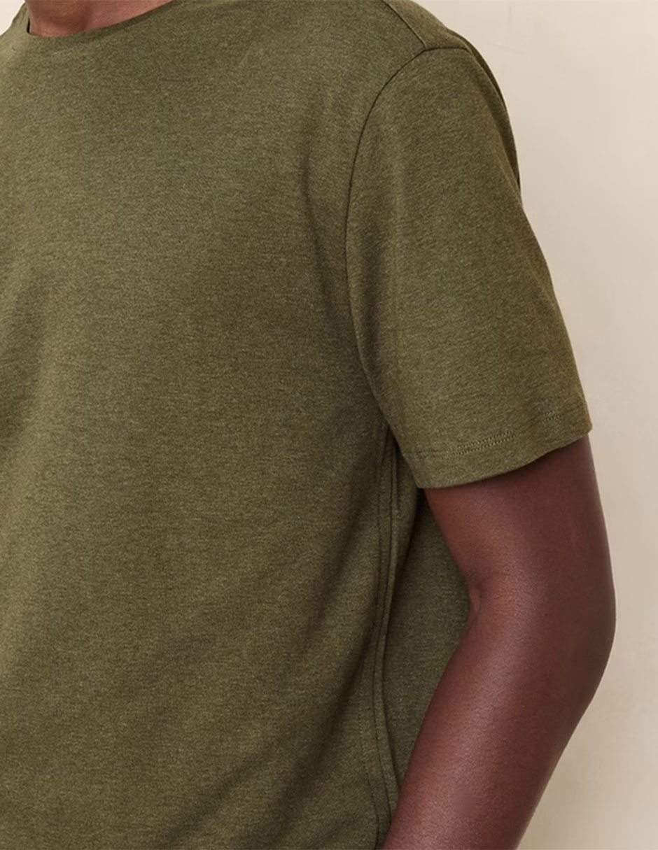 PLAYERA BANANA 811426, M, VERDE OLIVO