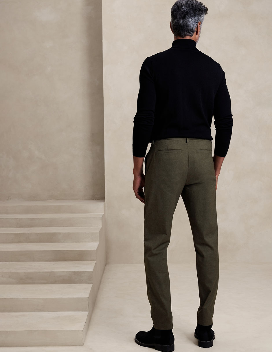 PANTALON BANANA 75, 30-32, VERDE OLIVO