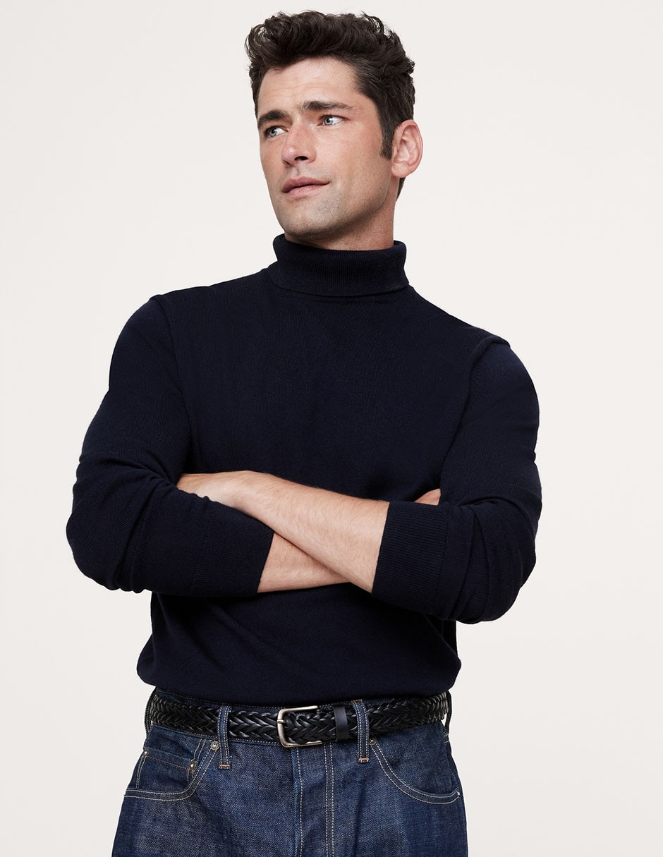 Sueter Cuello SuÃ©ter De Cuello De Tortuga Hombre Perry Ellis SuÃ