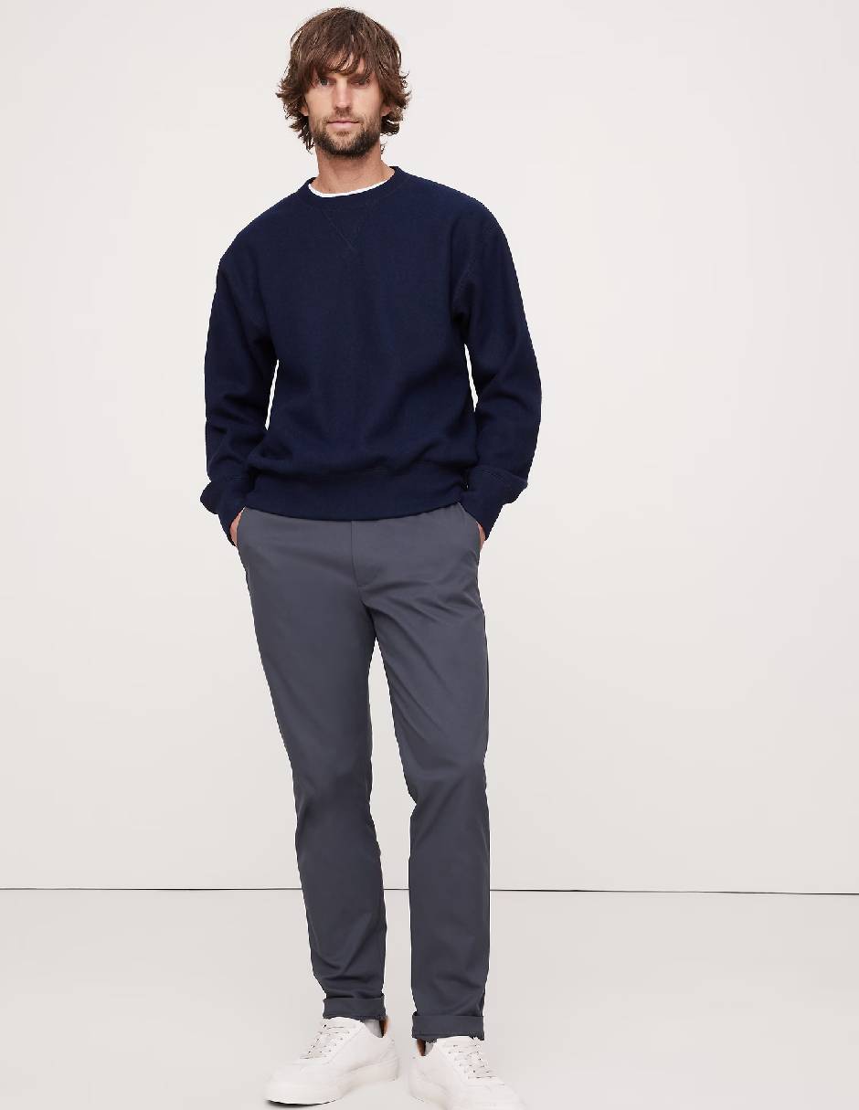 PANTALON BANANA 66, 34-32, AZUL MARINO