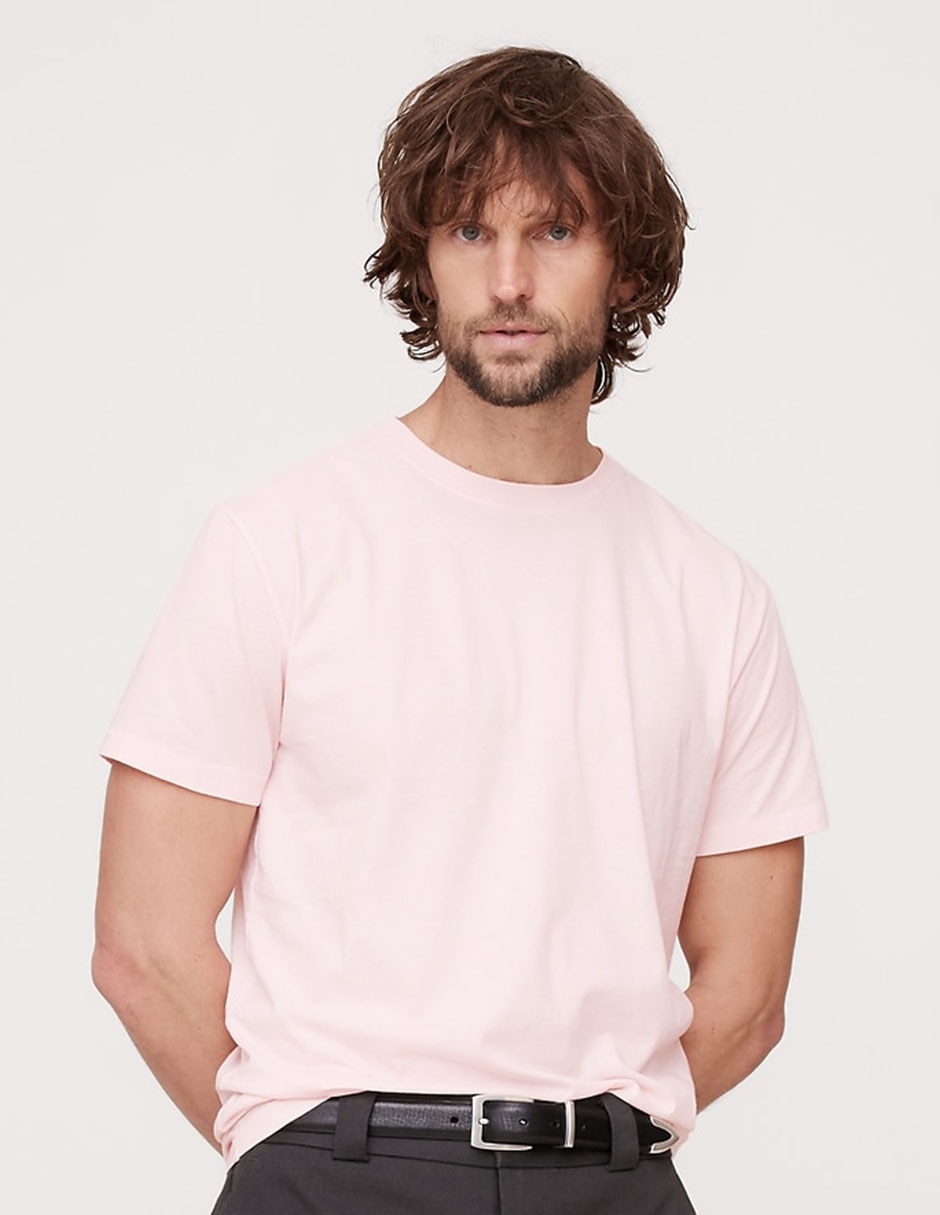 Playera cuello redondo para hombre