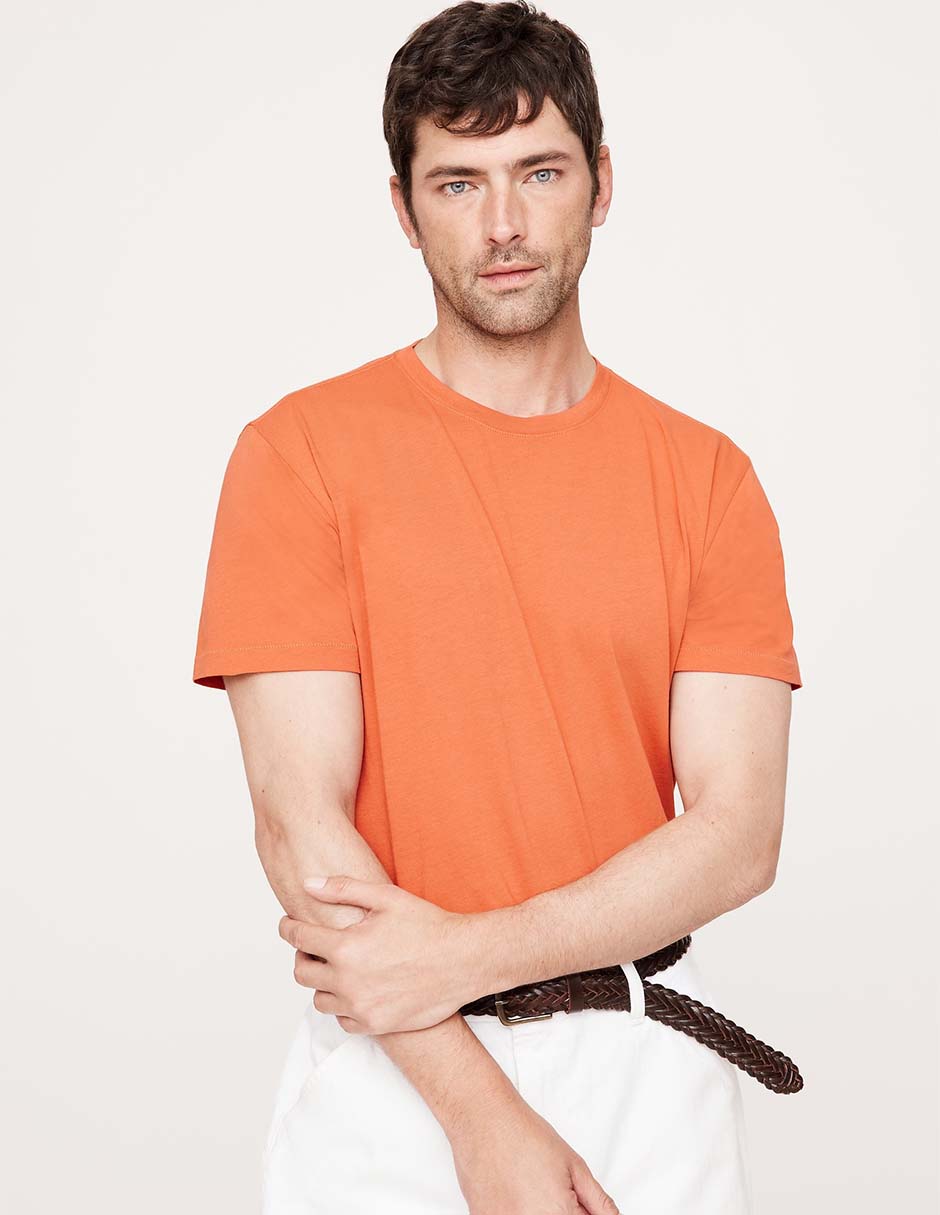 PLAYERA BANANA 704, XCH, NARANJA CLARO