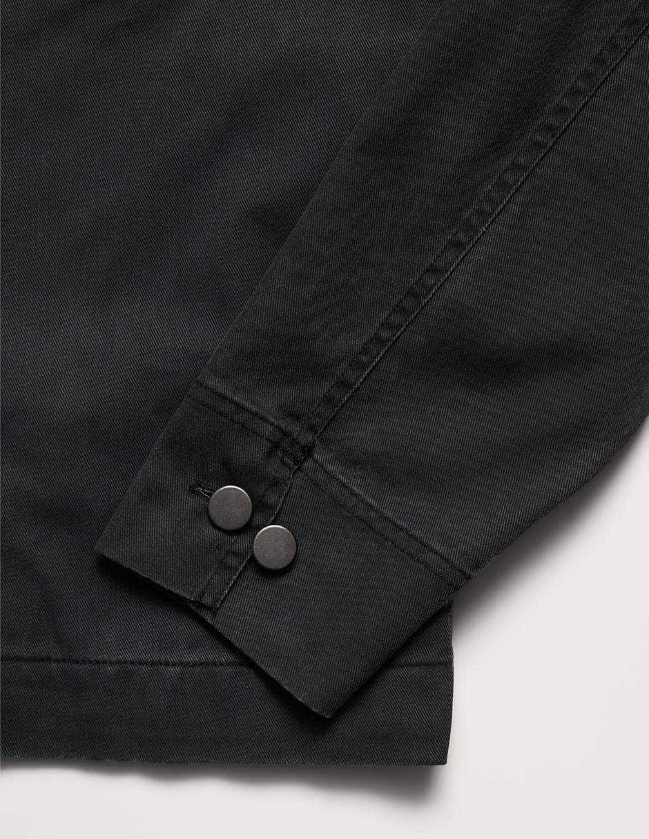 Sobrecamisa casual de algodón manga larga para hombre 5