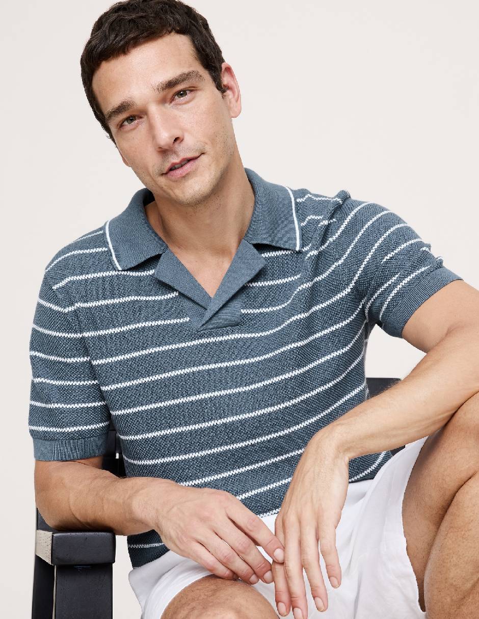 Playera tipo polo para hombre 1