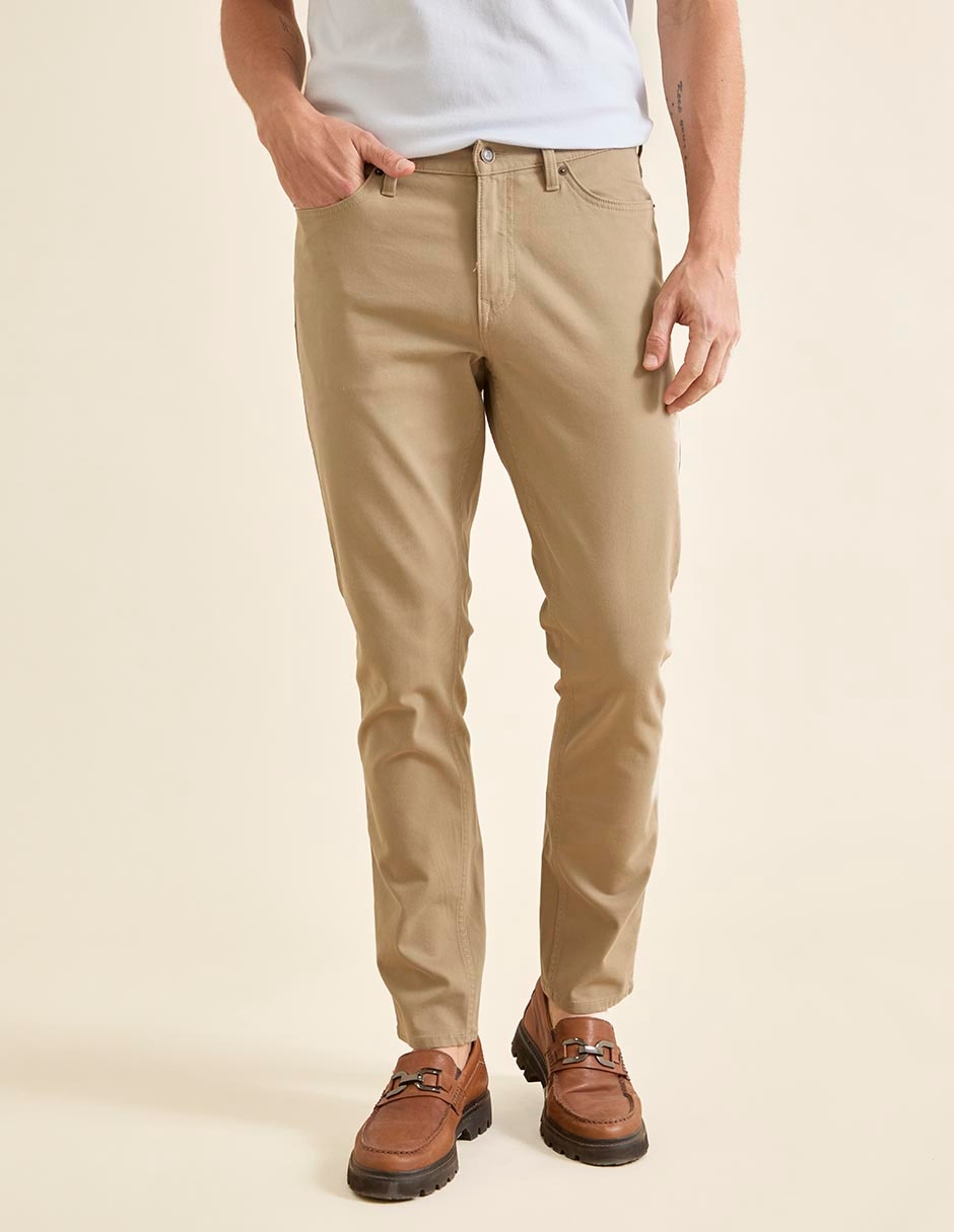 Pantalón casual slim para hombre Banana Republic