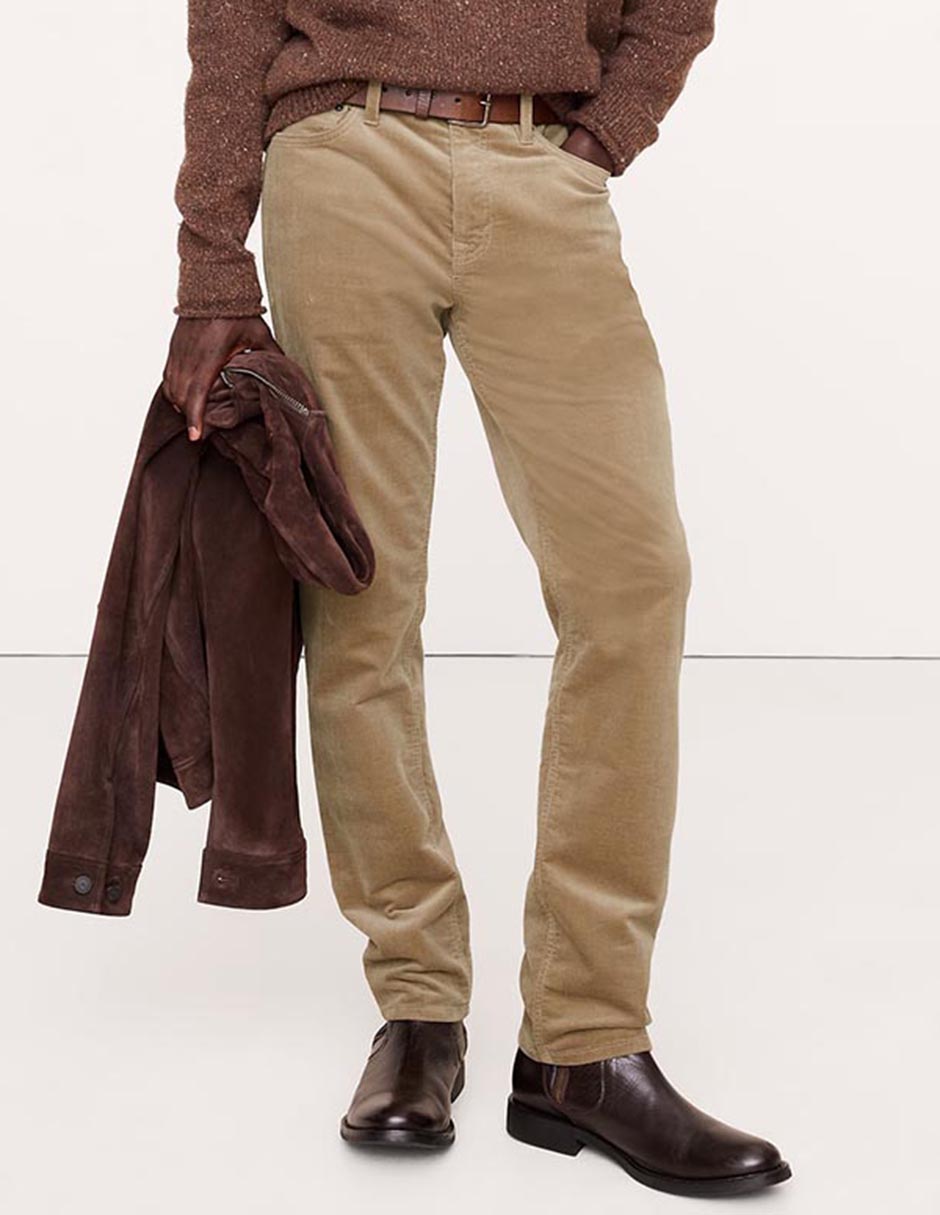 Pantalón slim de algodón para hombre Pantalón slim de algodón para hombre