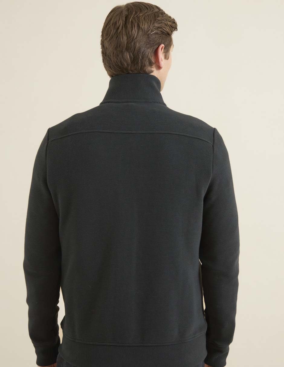 Suéter cuello con cierre para hombre 2
