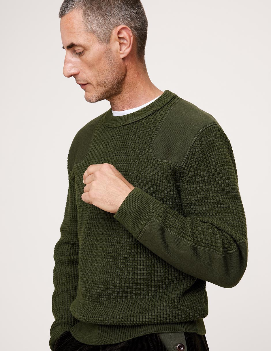 Suéter cuello redondo para hombre Banana Republic