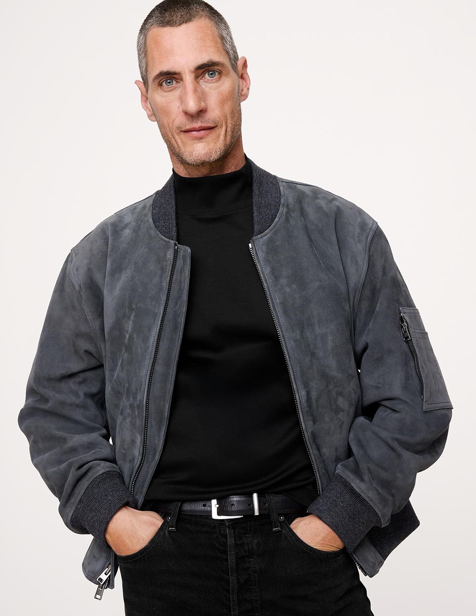 Suéter cuello alto para hombre 3