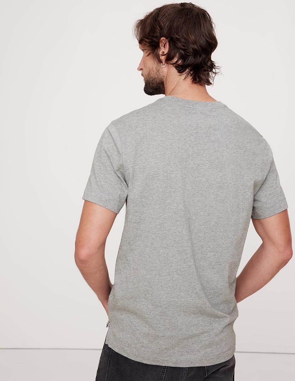 PLAYERA BANANA 811425 REDON, XCH, GRIS