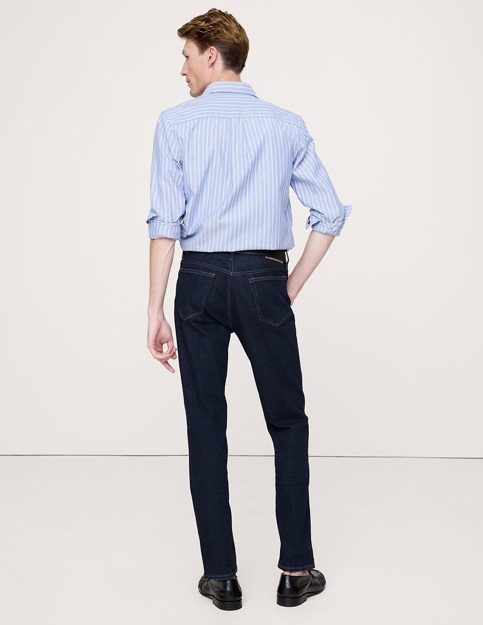 Jeans slim lavado diferentes diseños para hombre 2