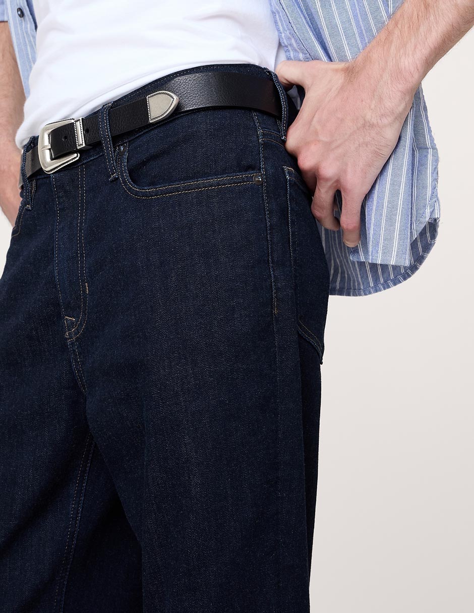 Jeans slim lavado diferentes diseños para hombre 3