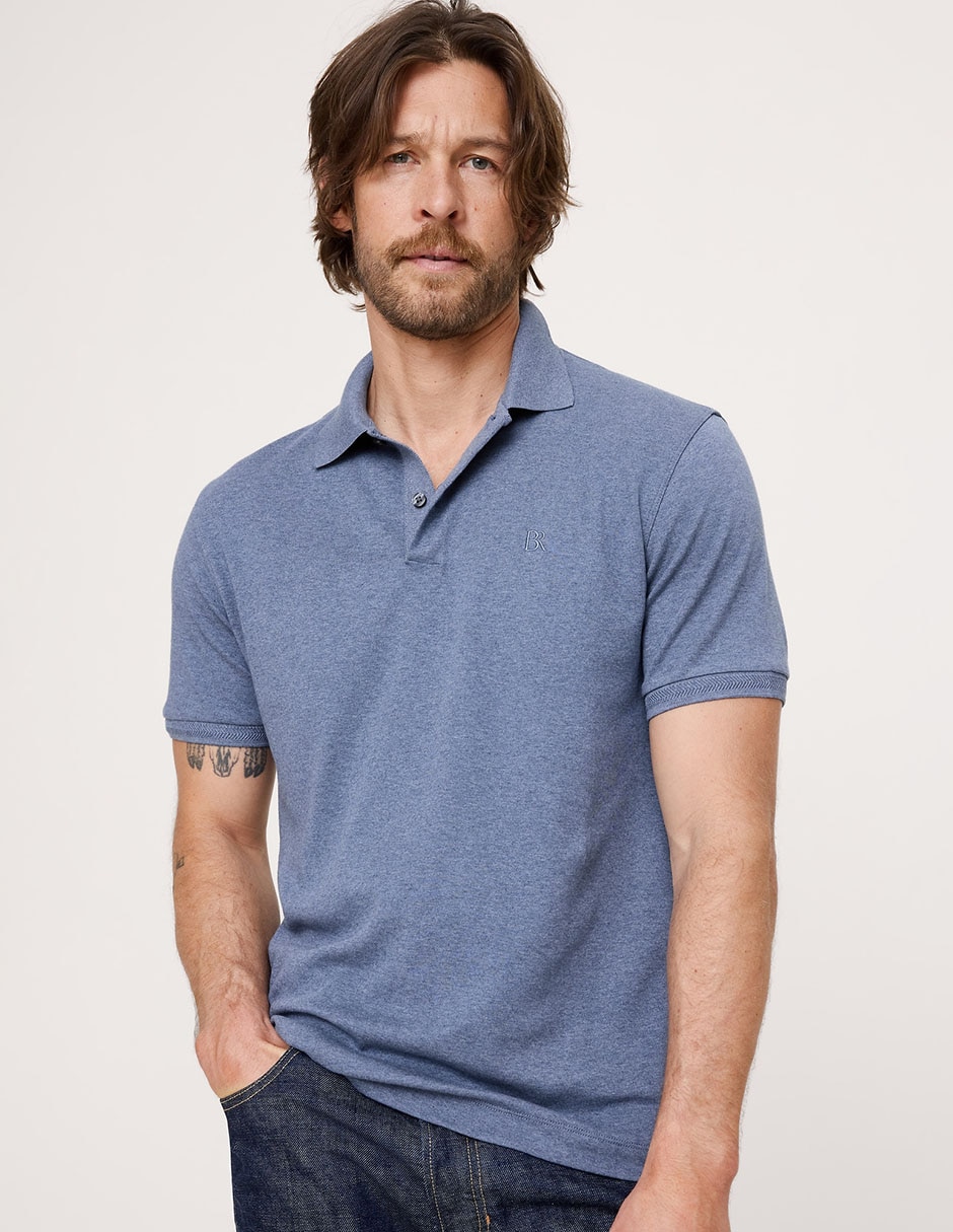 Playera tipo polo para hombre