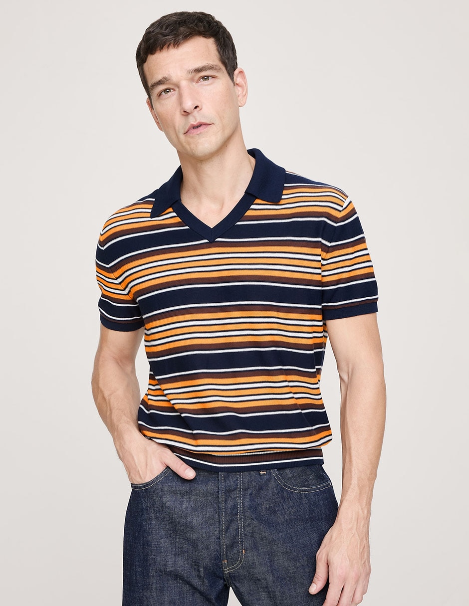Playera tipo polo para hombre