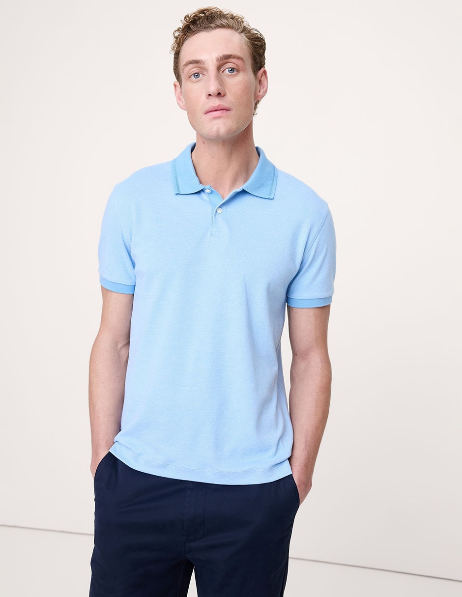 Playera tipo polo para hombre