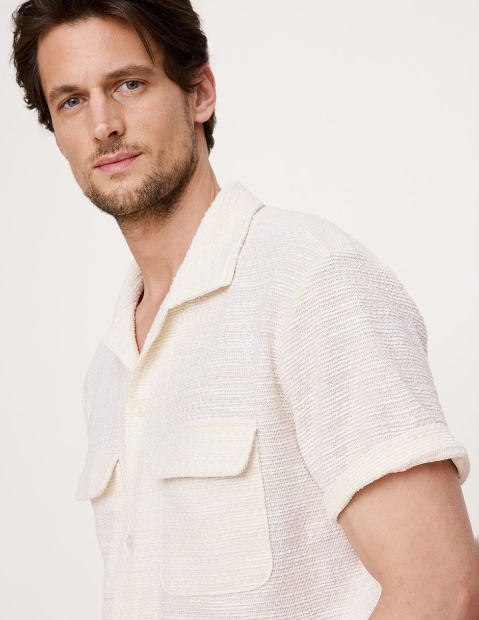 CAMISA BANANA 865352, M, NATURAL