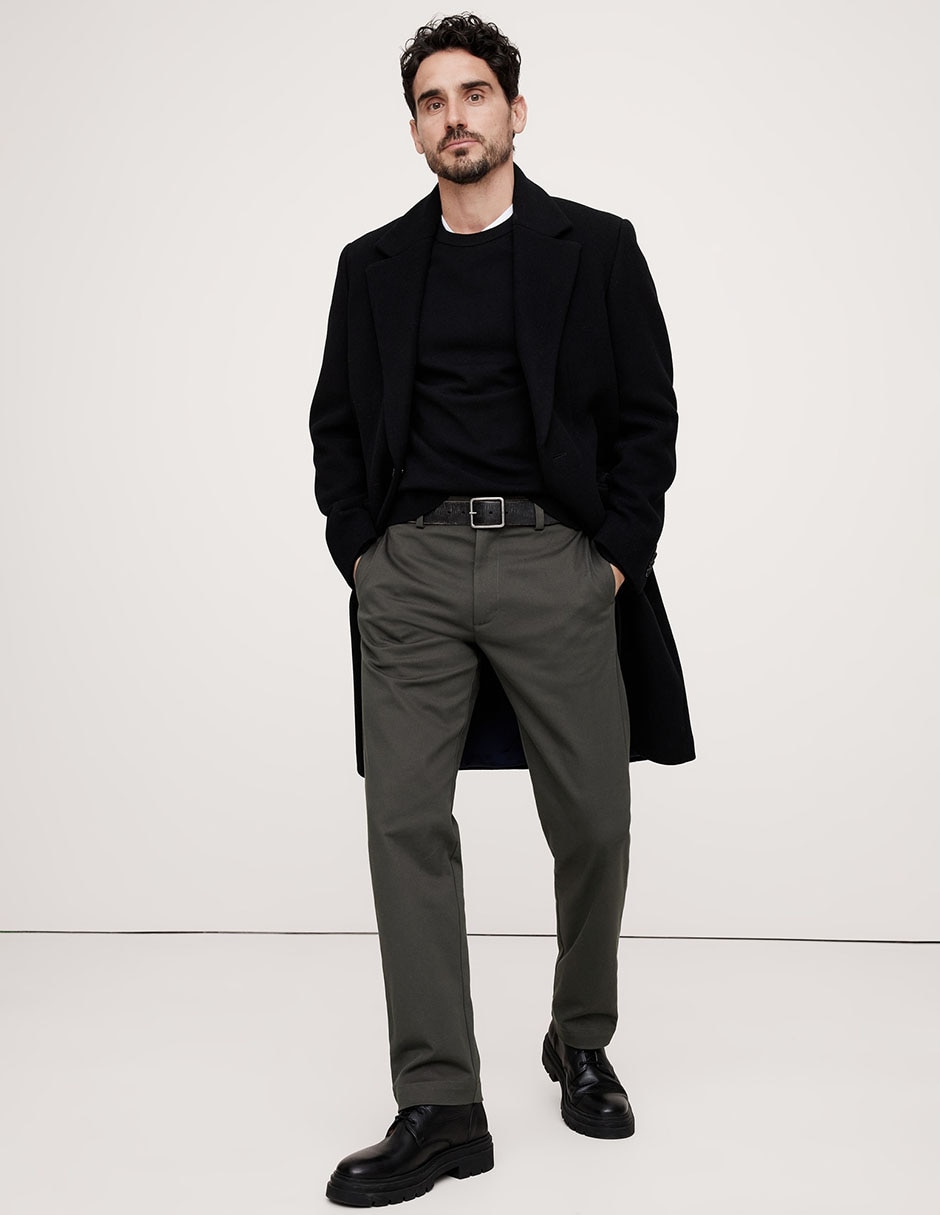 Pantalón casual slim para hombre